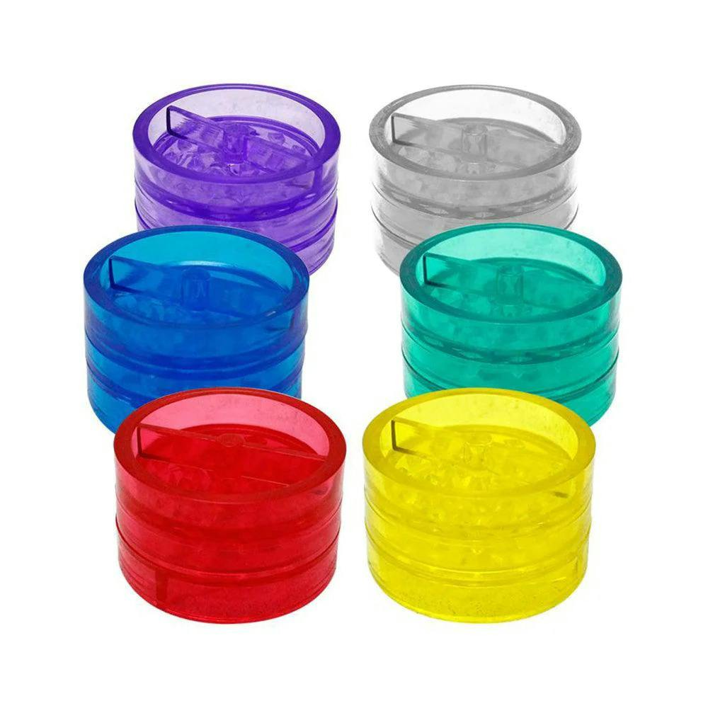 Smoking Accessories - Small Colorful Plastic Grinder