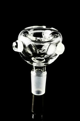 Glass - 14.5mm Male Clear Glass Bowl - BS373