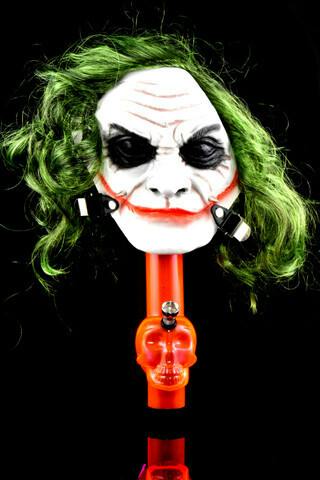 Smoking Accessories - Joker Gas Mask Acrylic Water Pipe - WP3073