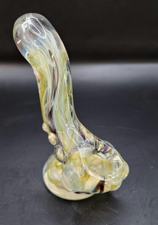 Glass - Single Hole Sherlock Pipe