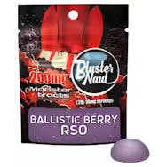 Gummies - Monster X Blaster Naut - (200mg) - Galactic Razz - (RSO)