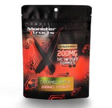 Gummies - Monster X - (200mg) - Caramel Apple - (Hybrid)
