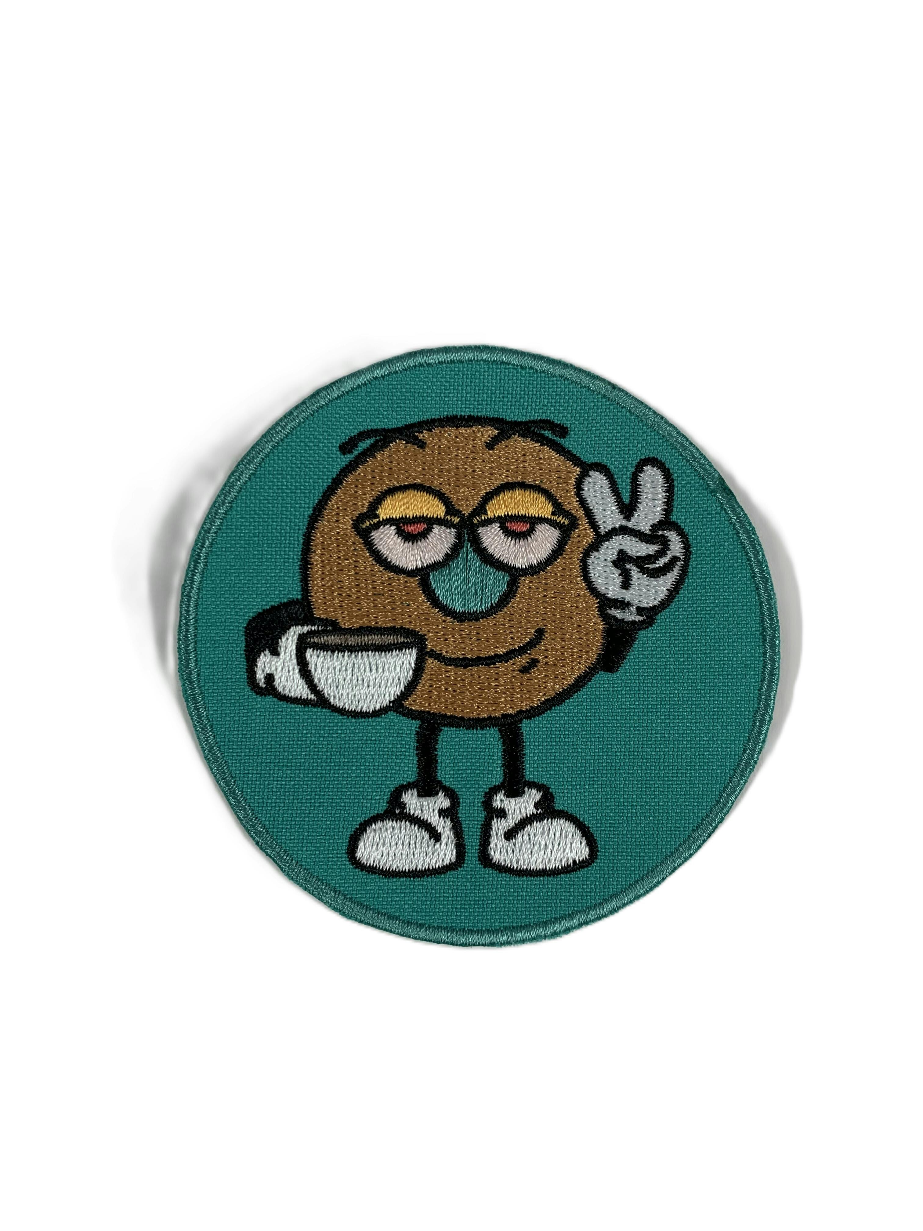Glazed Gear - Weedy Round Fabric Patch