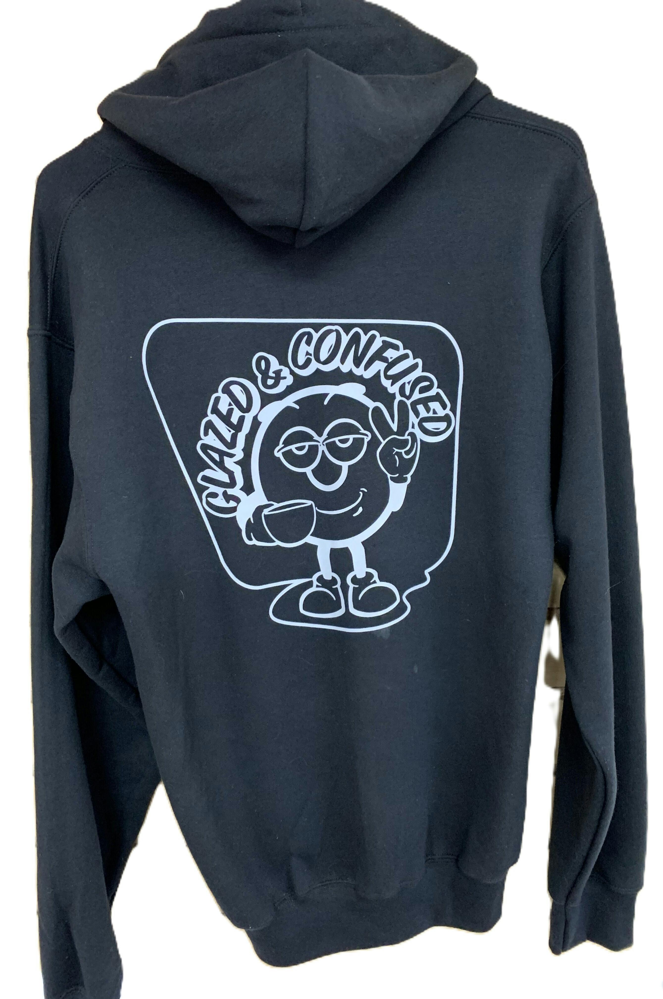 Glazed Gear - Hoodie - Black Zip Up - Small