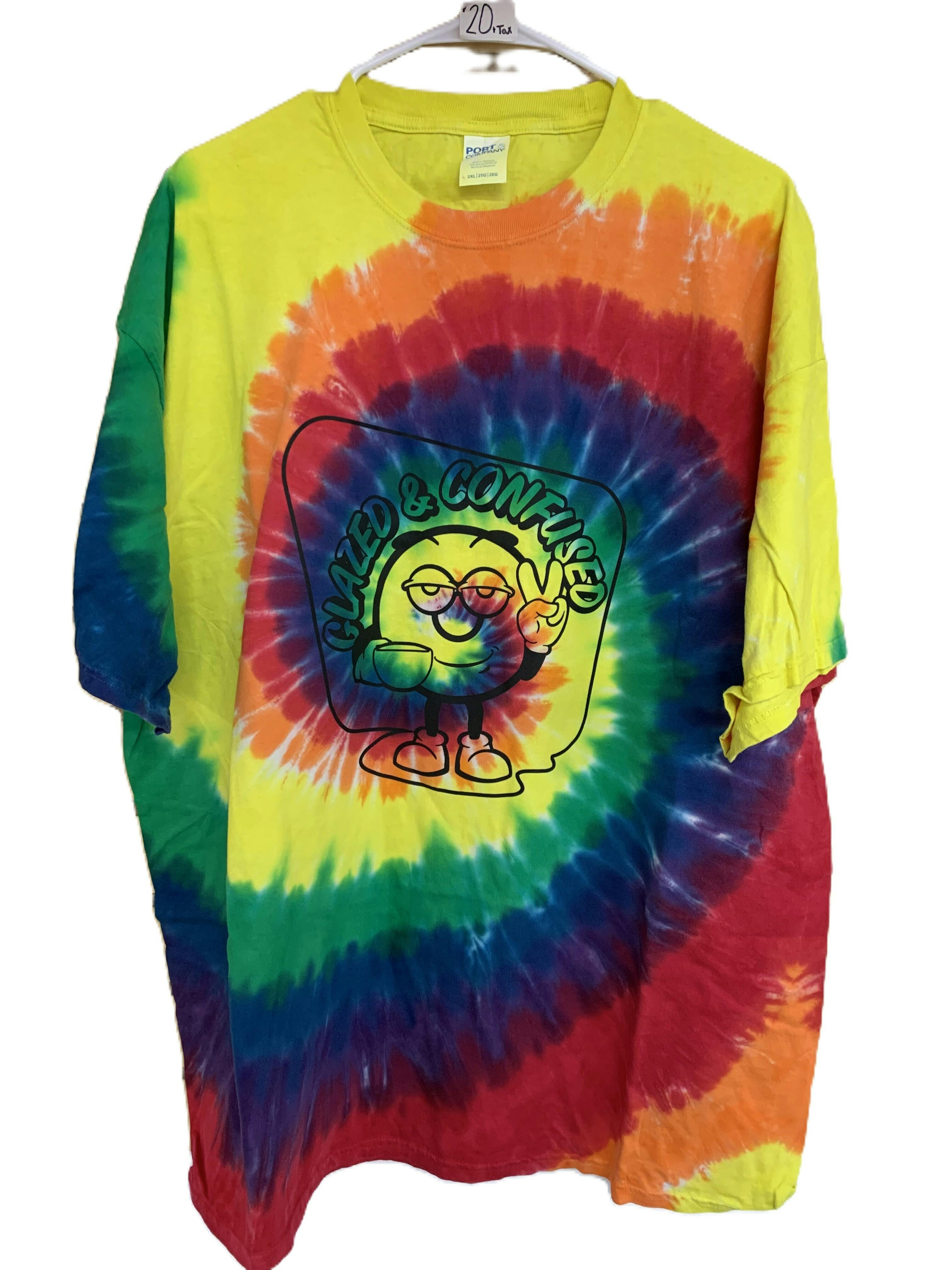 Glazed Gear - Shirt - Tie Dye with Logo - S