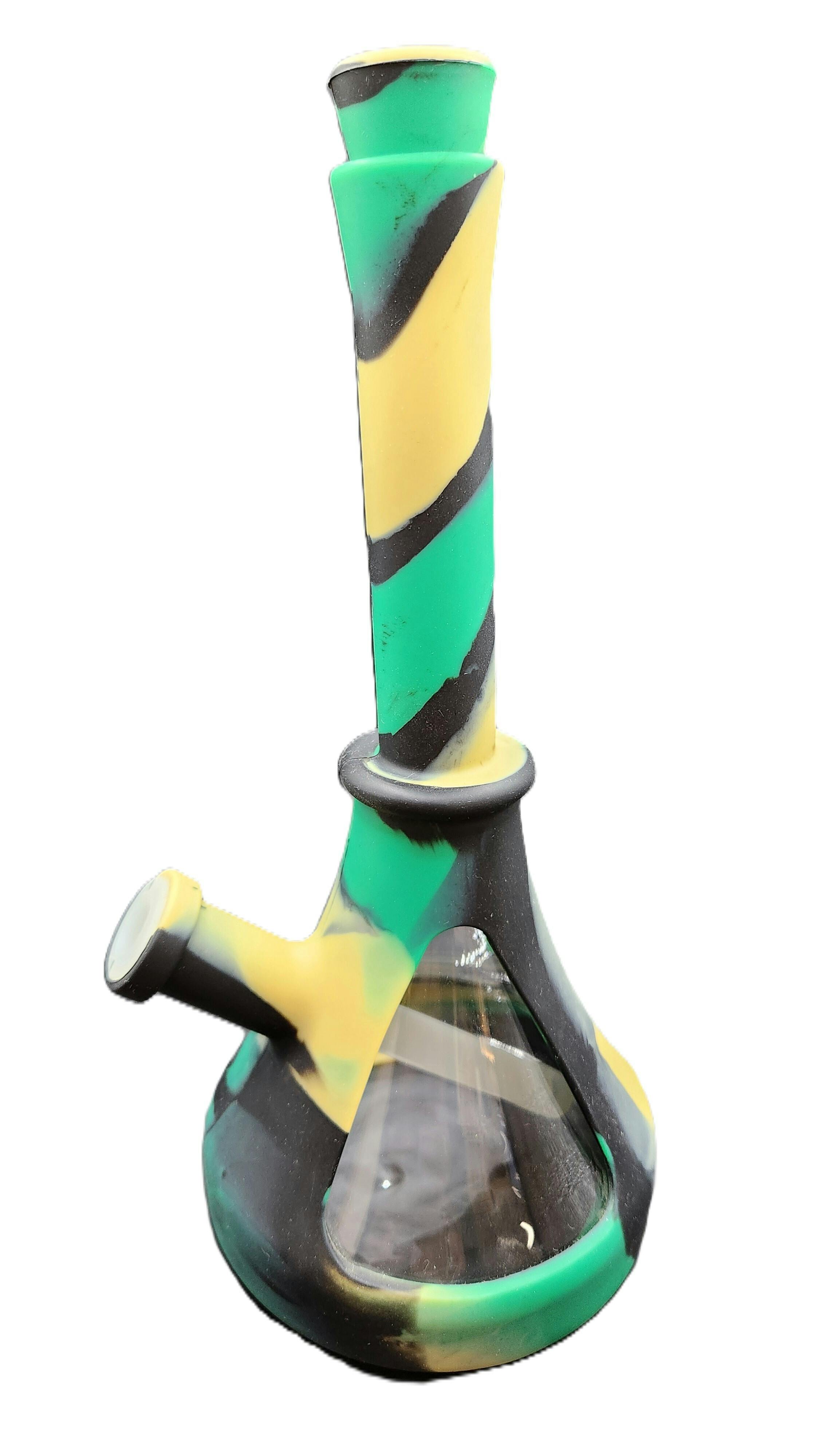 Glass and Silicone Bong