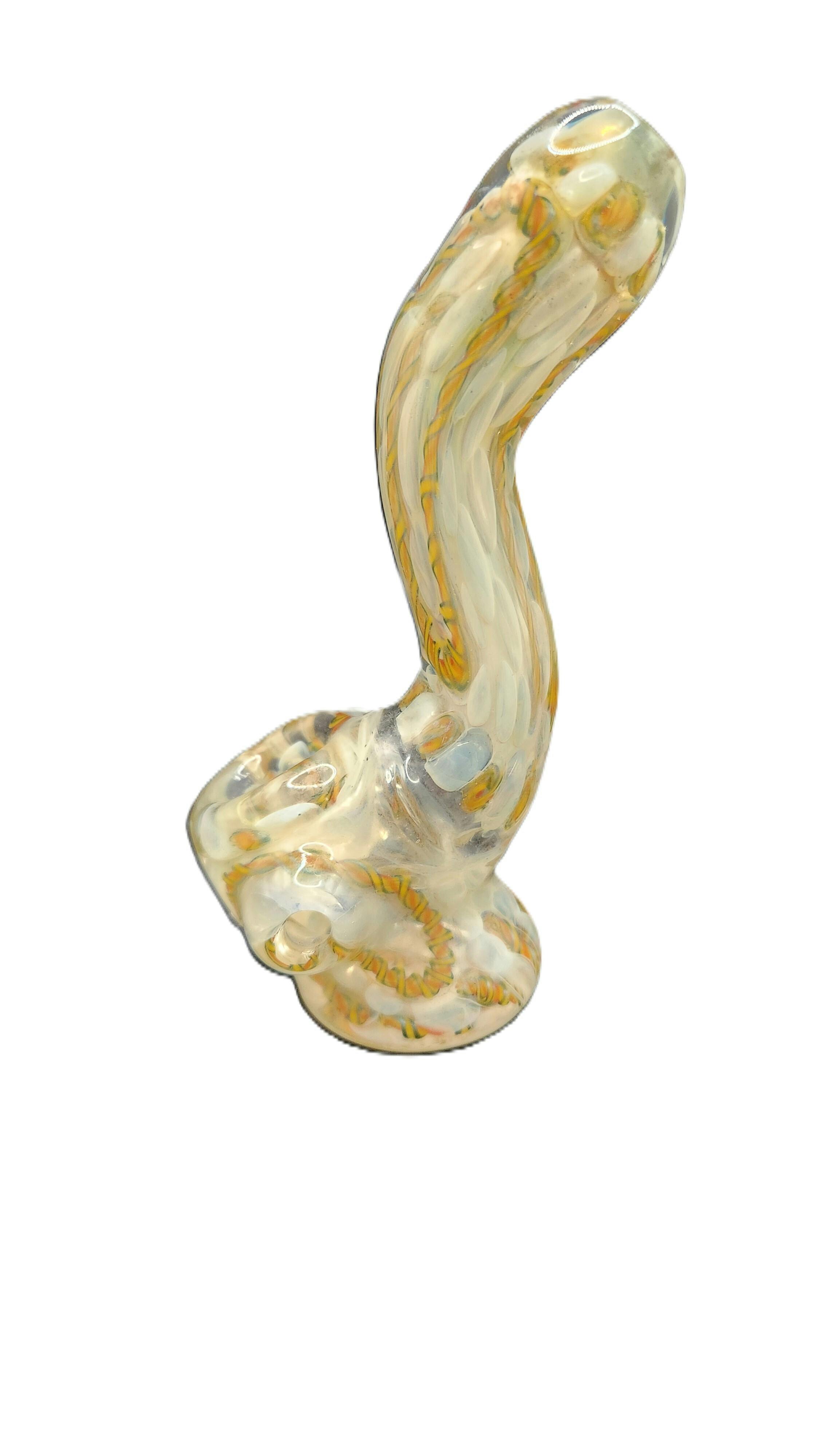 Glass - Large Stand Up 3 hole Pipe