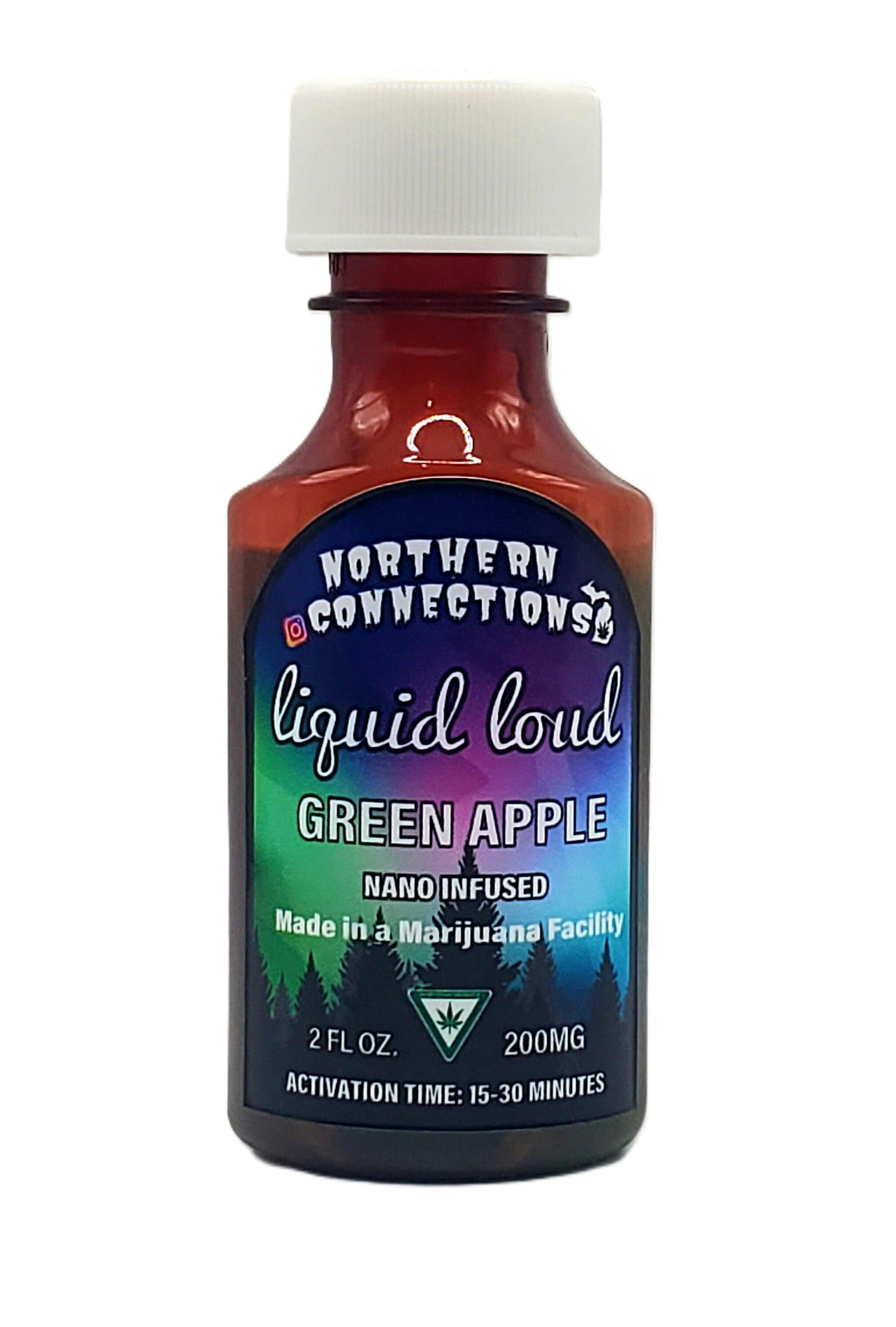 Northern Connection - Green Apple Liquid Loud Syrup 200mg