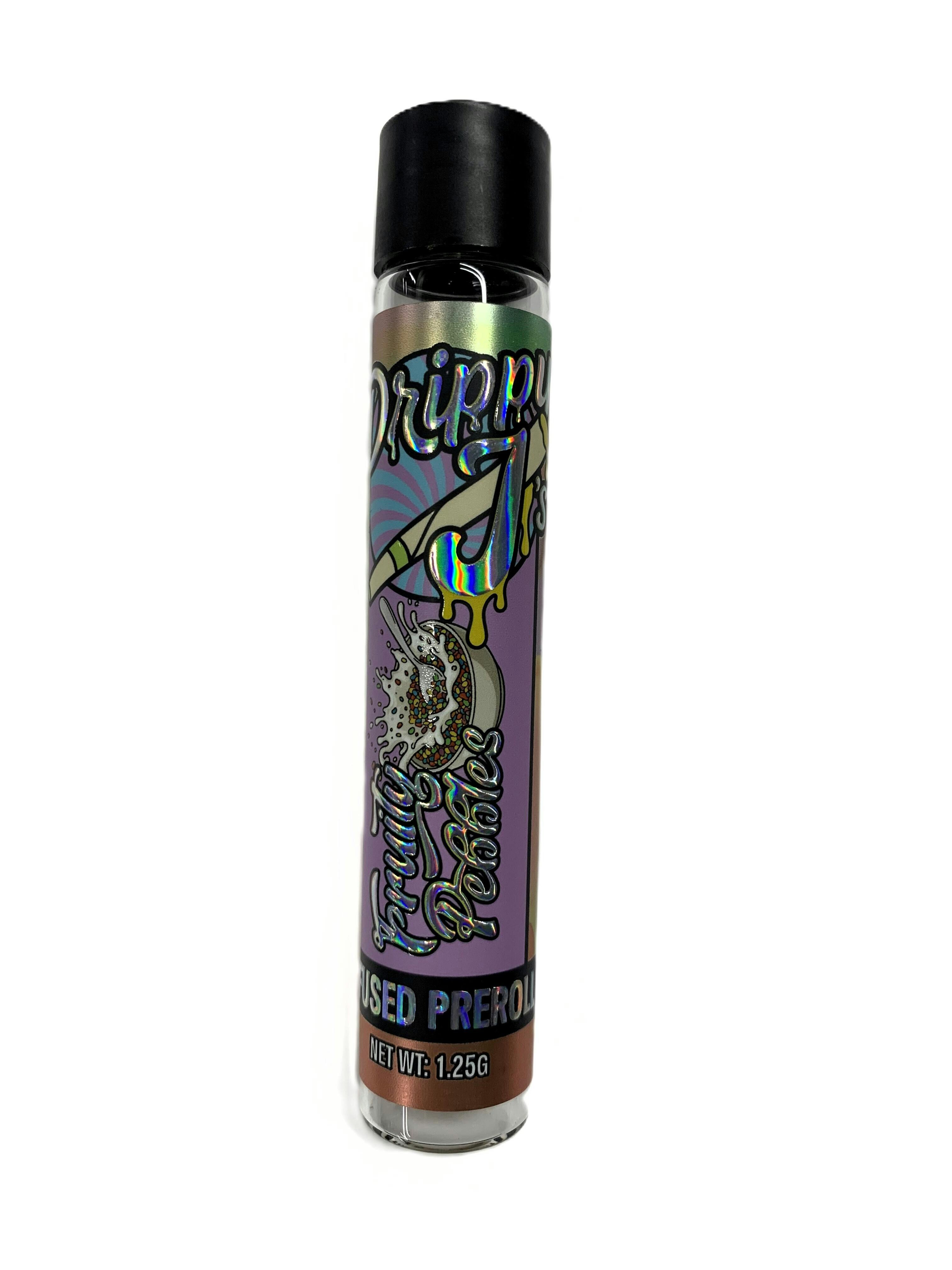 Infused Pre Roll - Drippy J's - Fruity Pebbles - (Sativa Hybrid) - (Live Resin Infused) - 44.45% ...