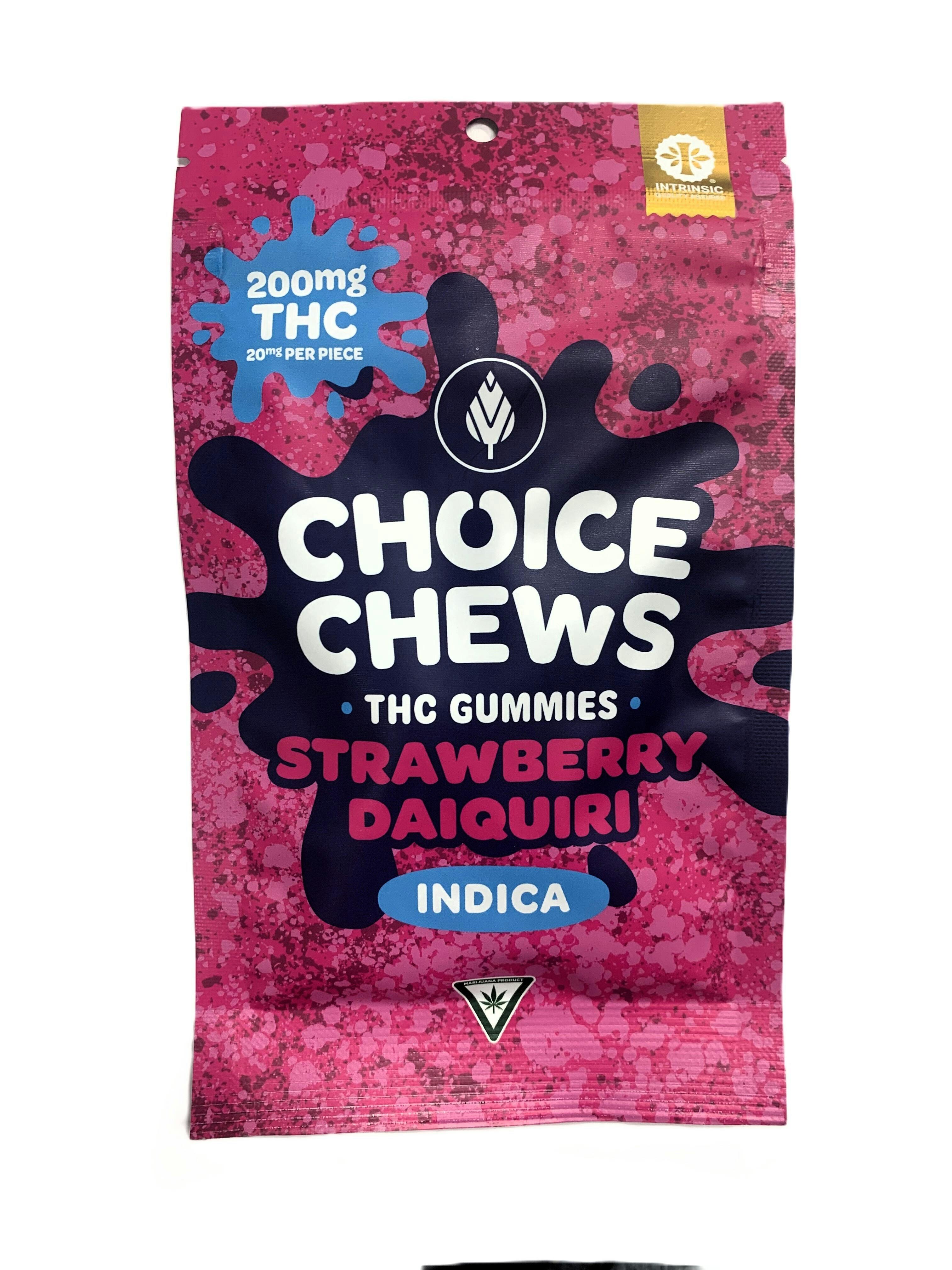 Gummies - Choice - (200mg) - Strawberry Daiquiri - (Indica)