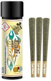 Cali-Blaze-Infused Preroll Pack-3 x 1g-Cinnamon Churro (I)