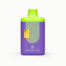 Green Dot Labs-Disposable-Live Resin Distillate-2g-Blueberry Headband (IH)