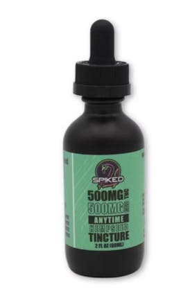 SPIKED FLAMINGO | Anytime Hempseed Oil Tincture - 1:1 THC:CBD