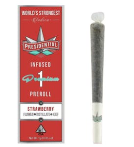 Presidential | Strawberry | 1g [Moonrock Preroll]
