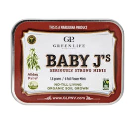 GLP Baby J's | Bernie Hanna Butter | 1.8G [0.3g-6pk] *NOT REDEEMABLE*