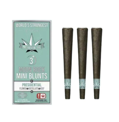 Presidential | Classic | 1.8g Mini Moonrock Blunts [.6g 3pk] *NOT REDEEMABLE*