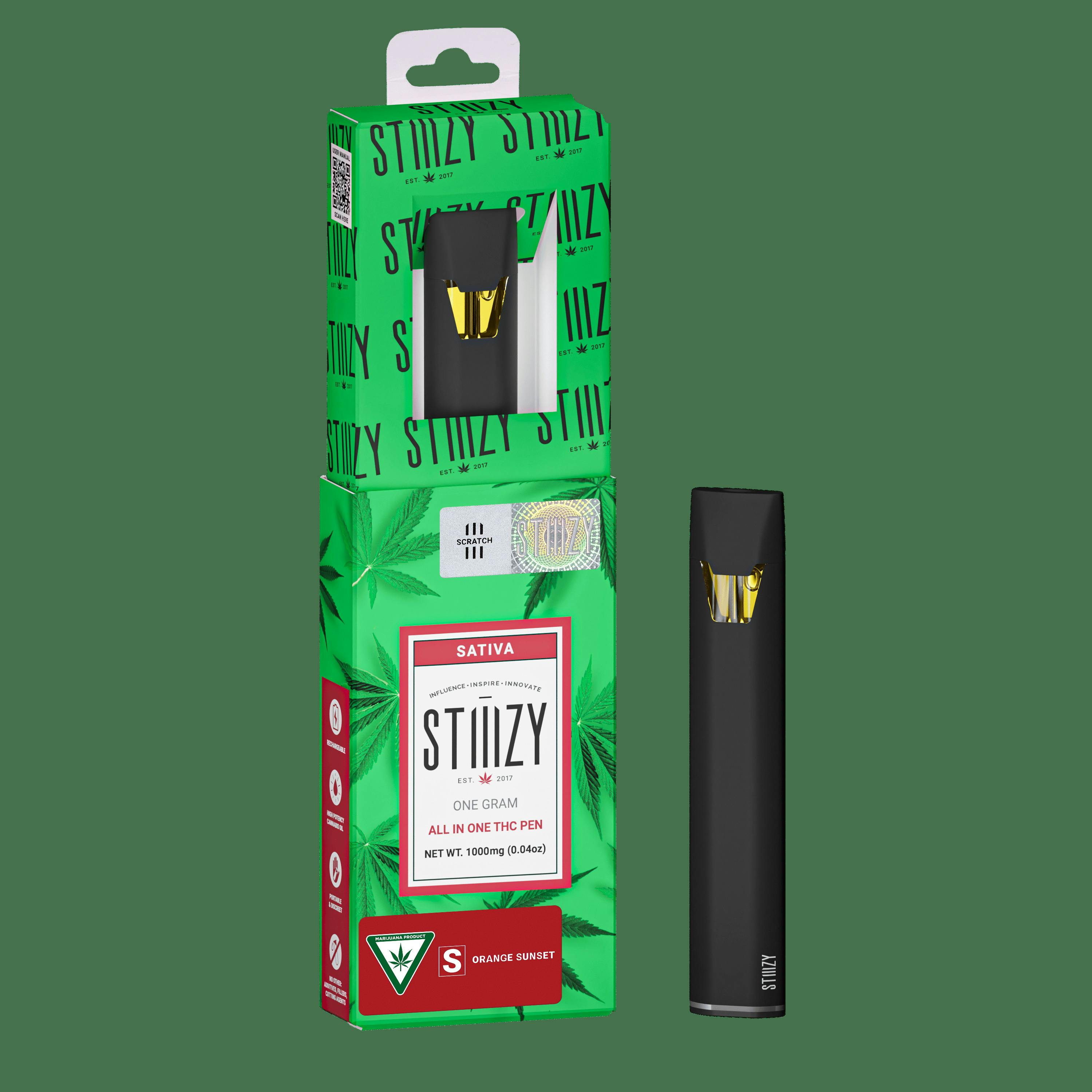Stiiizy | Orange Sunset | .95g [Disposable] NOT REDEEMABLE