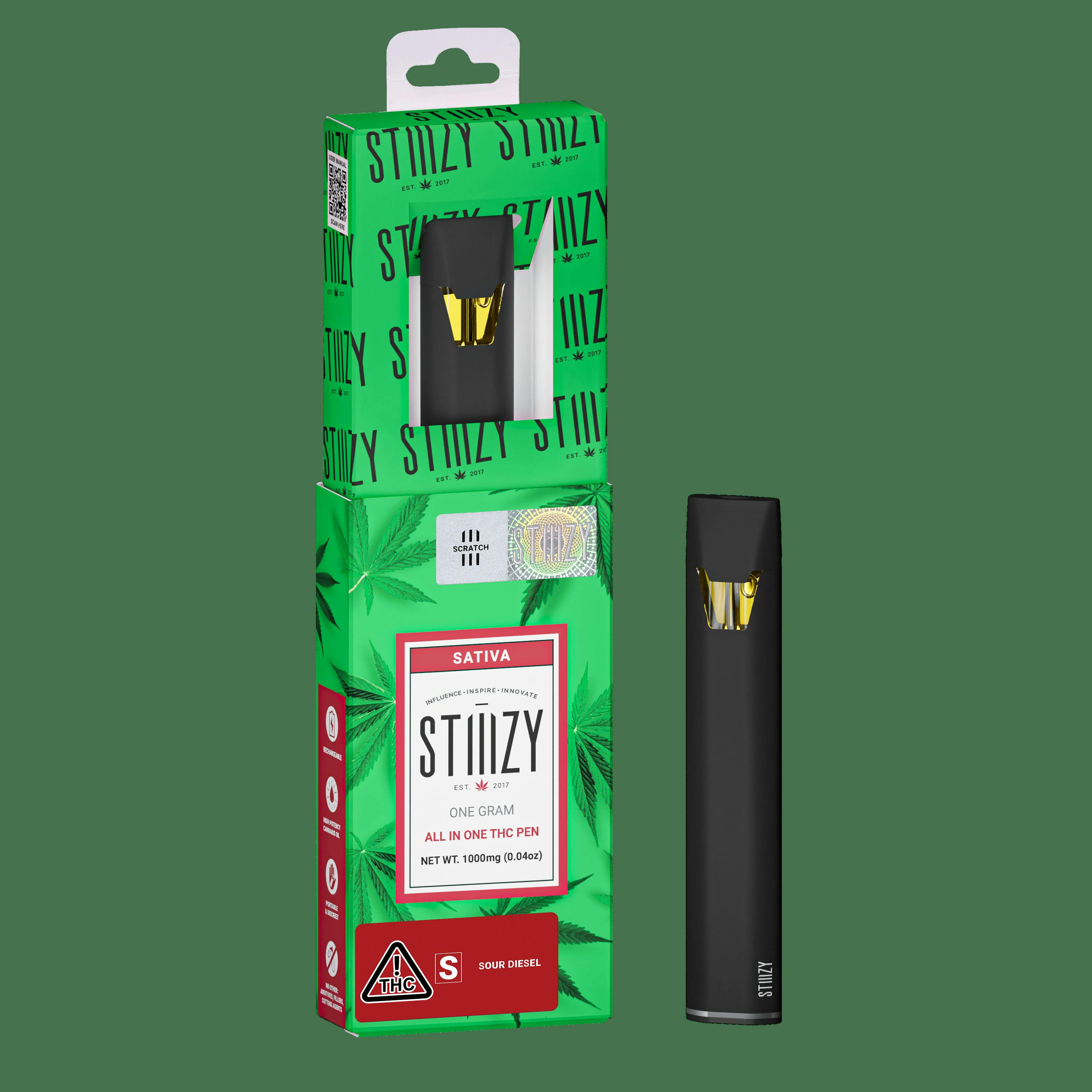 Stiiizy | Sour Diesel | .95g [Disposable] NOT REDEEMABLE