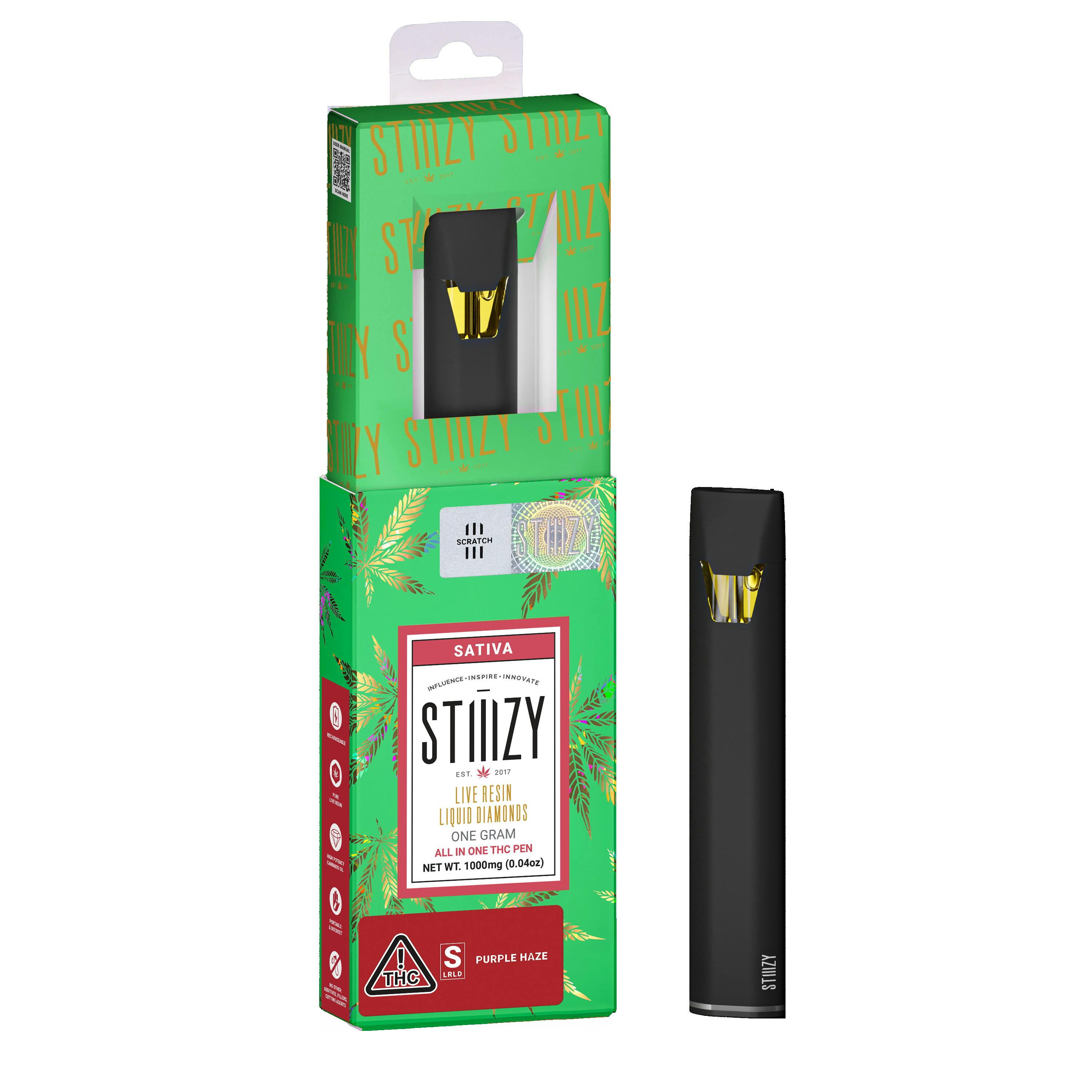 Stiiizy | Purple Haze | .95g [LR Liquid Diamonds Disposable] NOT REDEEMABLE