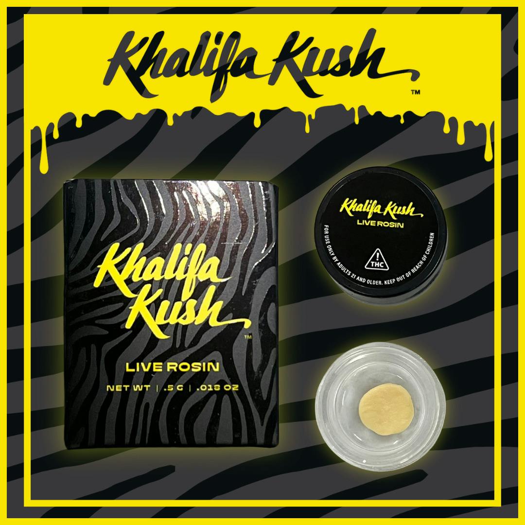 Khalifa Kush | Khalifa Kush | .5G [Live Rosin] *NOT REDEEMABLE*