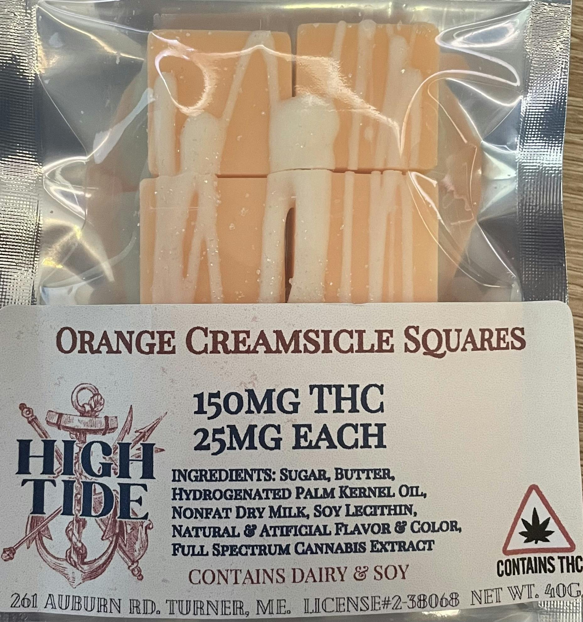 Orange Creamsicle Squares 150mg