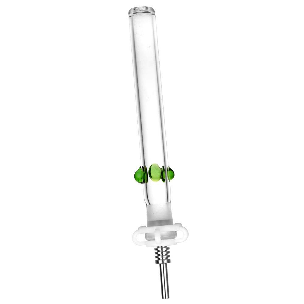 Glass Honey Straw | Titanium Tip