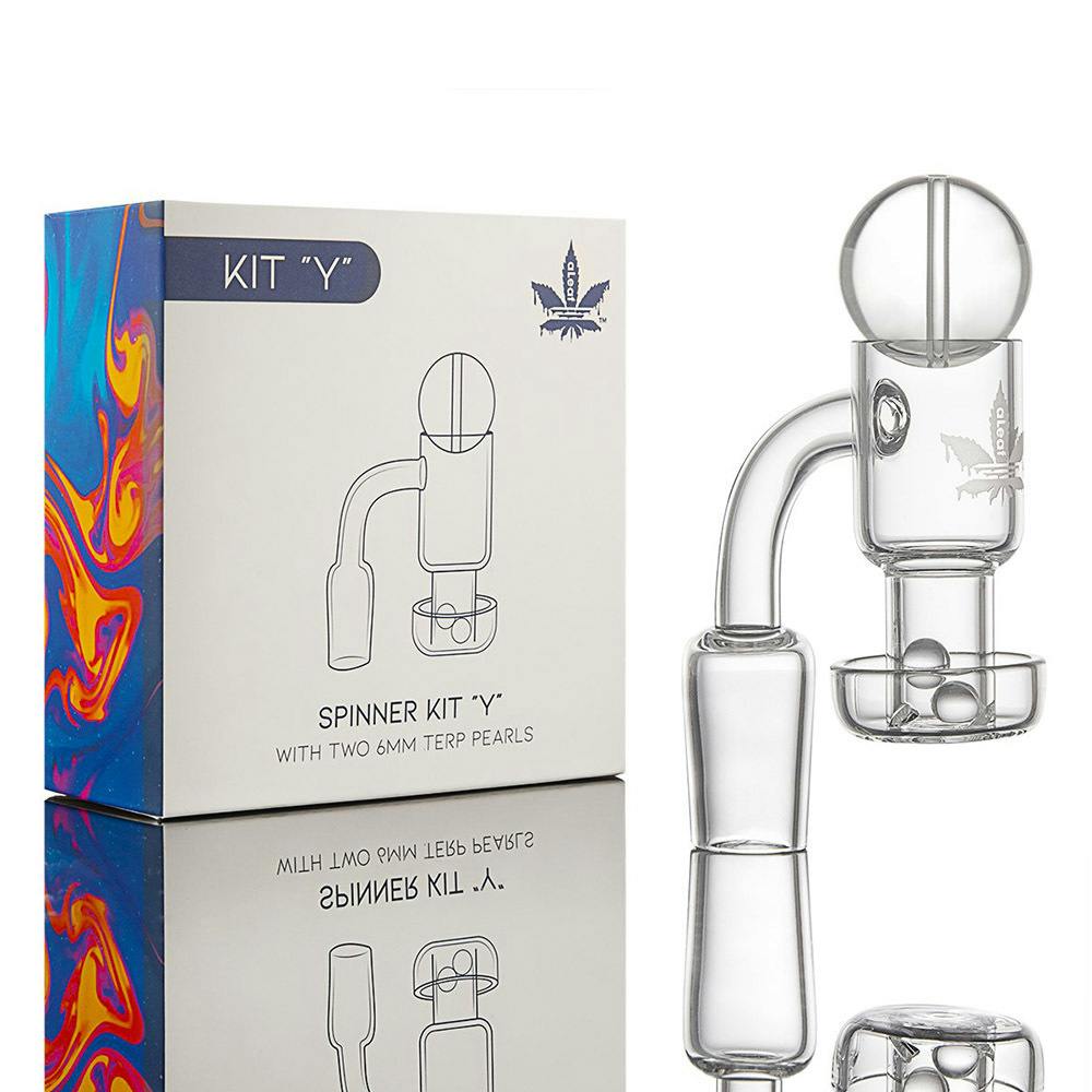 aLeaf Quartz Banger Spinner Kit | Y | 14mm M