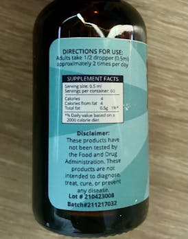 Sleep 1oz Tincture 1200mg CBD/CBG/CBN