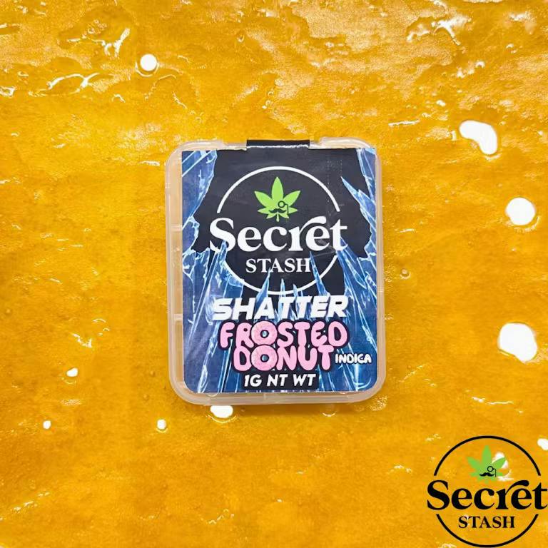 Secret Stash | Shatter | Frosted Donut | 1g by Secret Stash