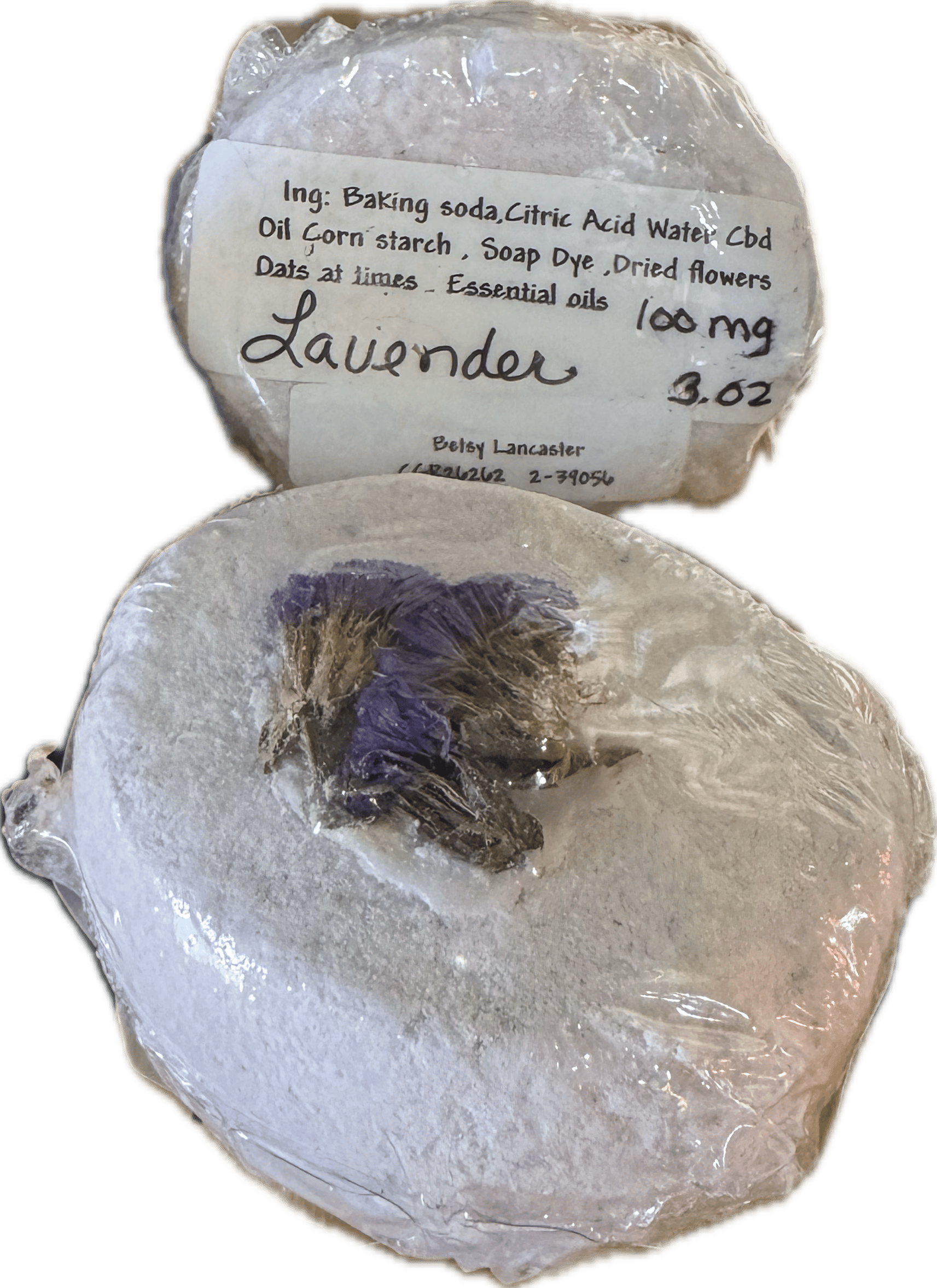 Betsy's CBD Bath Bomb 100mg at Blazin' Trailz