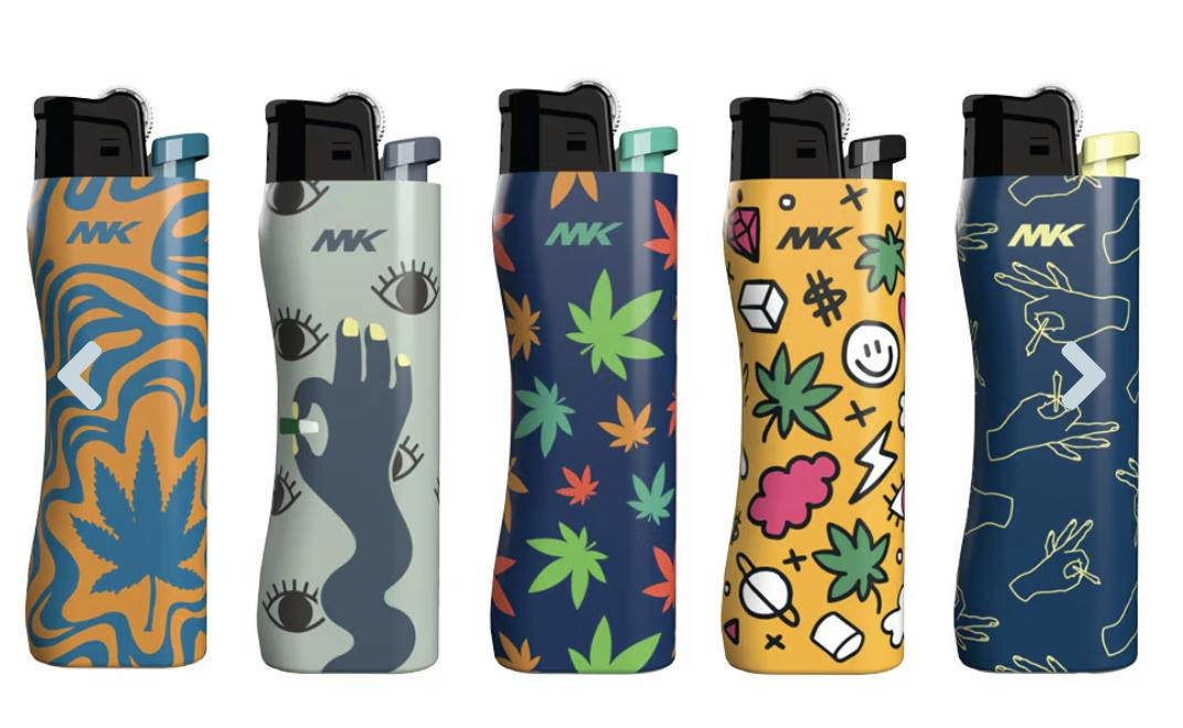 MK Lighter Plant Series Grip Pro Lighter | Replaceable Flint at Blazin' Trailz