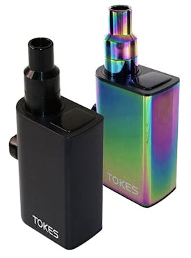 Black SOC Tokes Dual Use Water Pipe Compatible Wax Vaporizer Kit | 650mAh