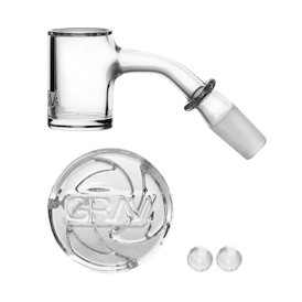 GRAV Seamless Quartz Banger Set | 45 |14mm M