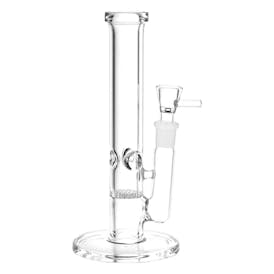 Simply Elegant Straight Tube Glass Water Pipe | 7.75" | 14mm F