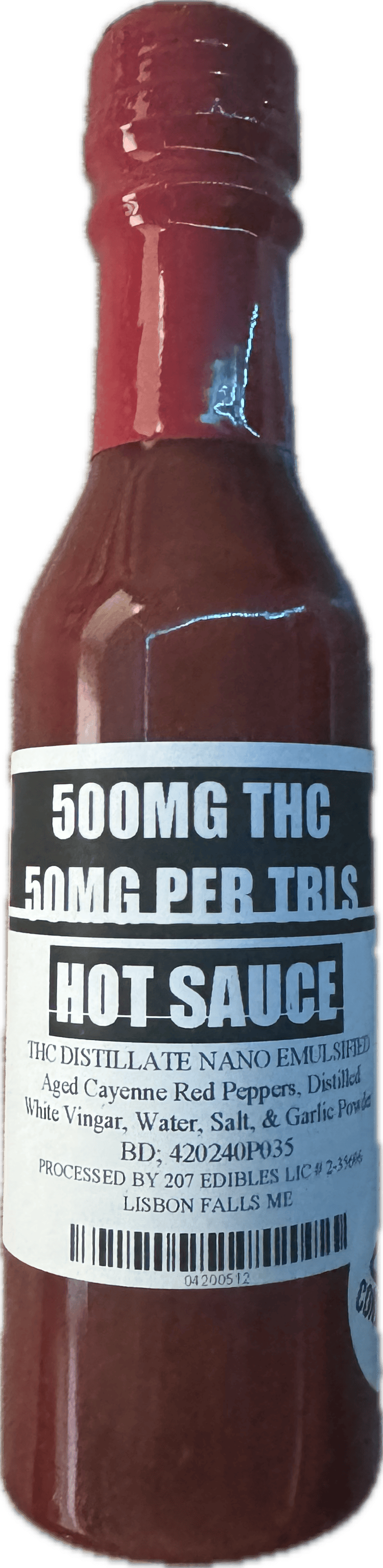 Hot Sauce 500mg NANO Distillate