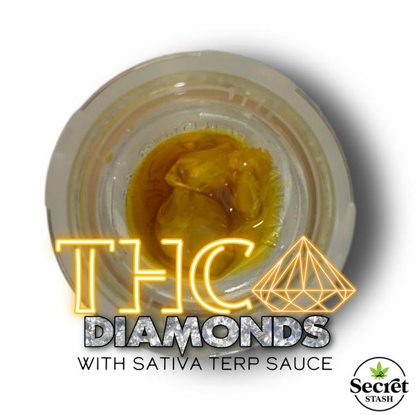 THCA Diamonds w/ Terp Sauce