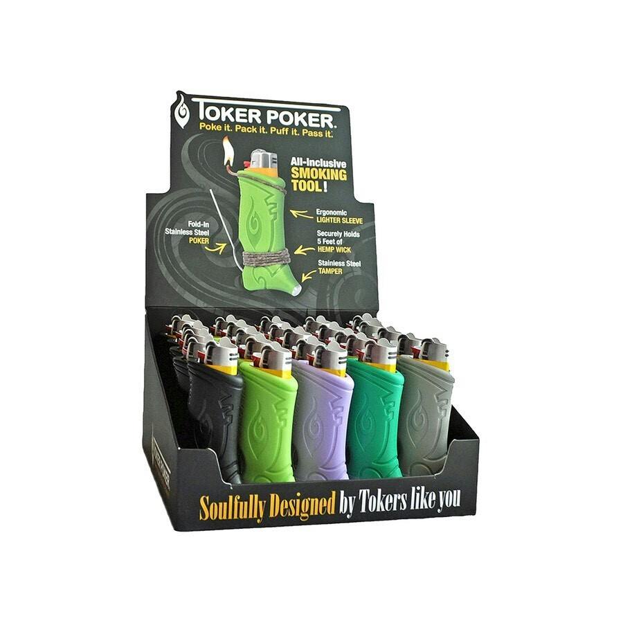 Toker Poker - Assorted Colours Display