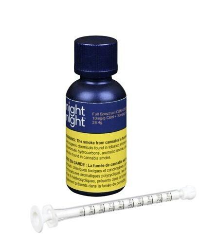 NightNight - Full Spectrum CBN+CBD Oil - Sativa - 30ml