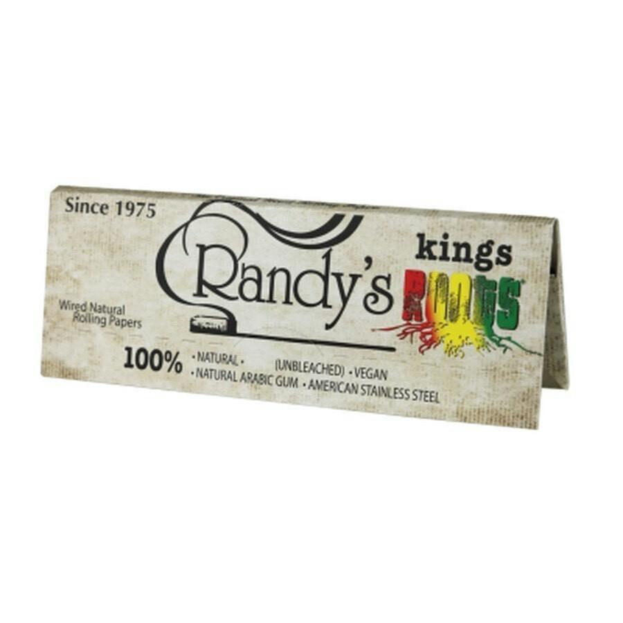 Randy's - King Size Roots Unbleached Hemp Rolling Papers