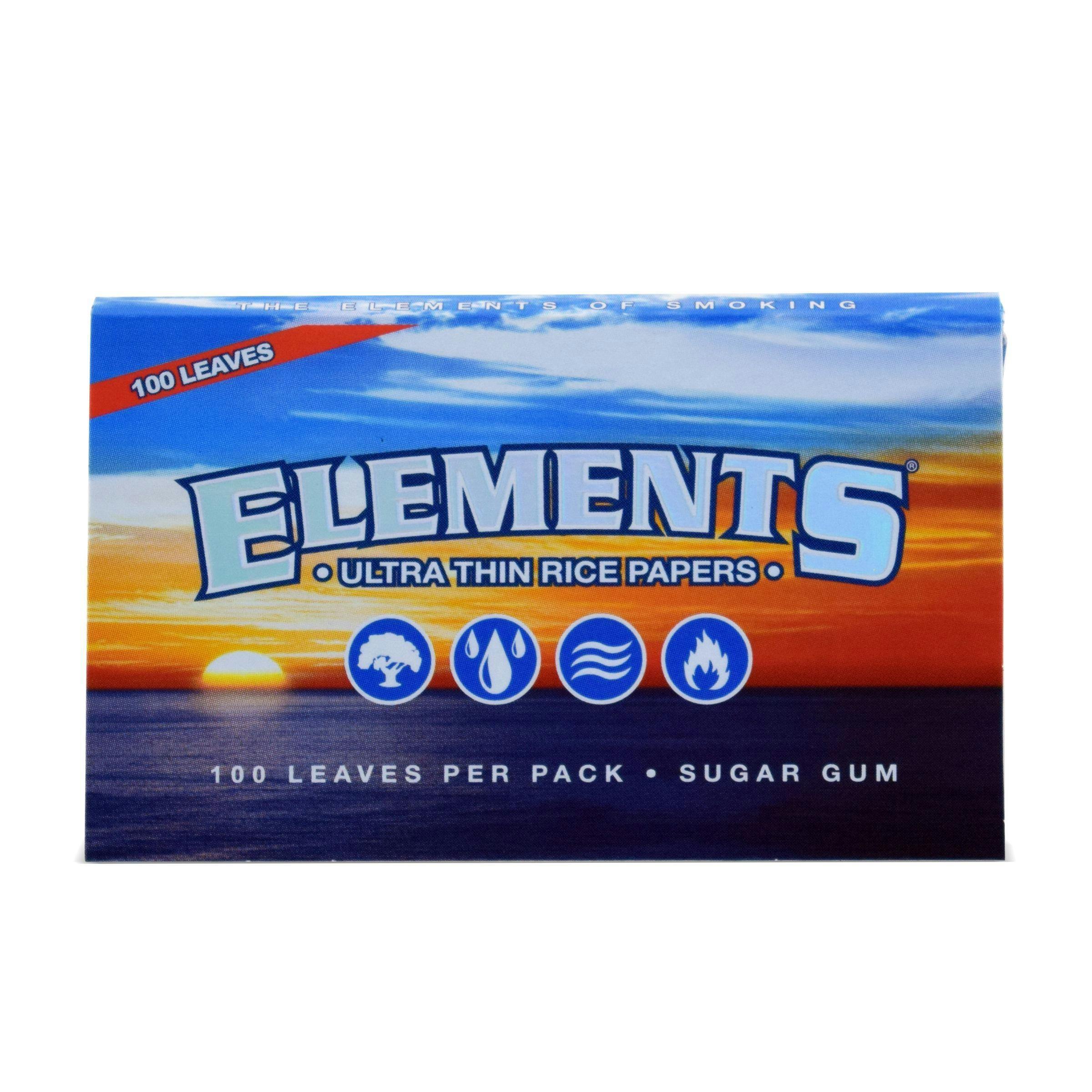 Elements - Thin Rice Rolling Papers -