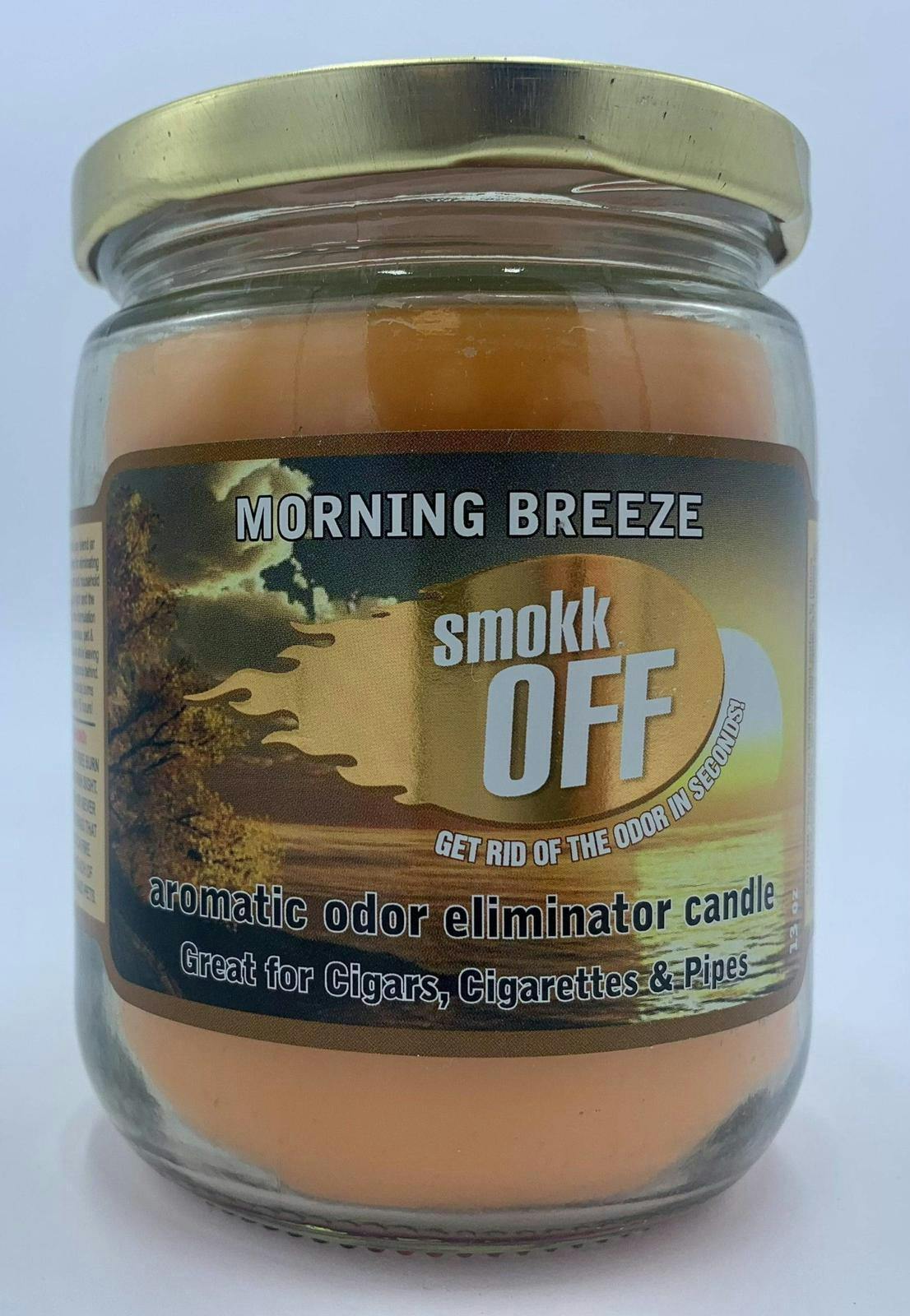 Smoke Off Odour Eliminator Candle -MORNING BRRZE