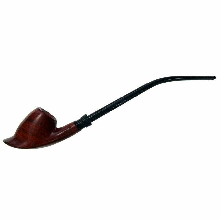 12.5" Volcano/Churchwarden Hybrid Bent and Straight Mouthpiece Shire Pipe