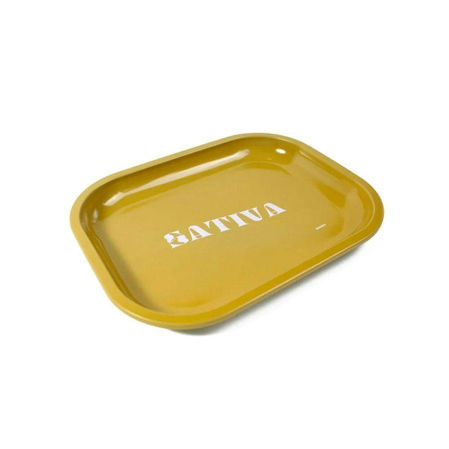 Giddy Medium Rolling Tray 10.6" x 6.3" - Sativa