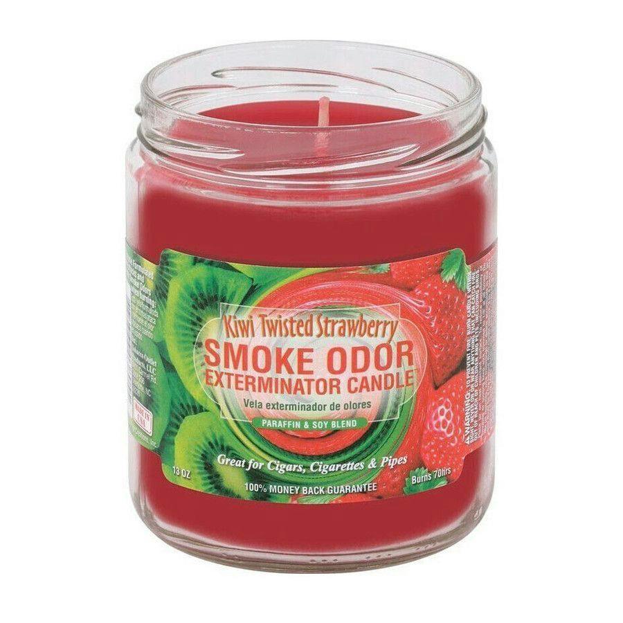 Smoke Odor 13oz Candle - Kiwi Twisted Strawberry