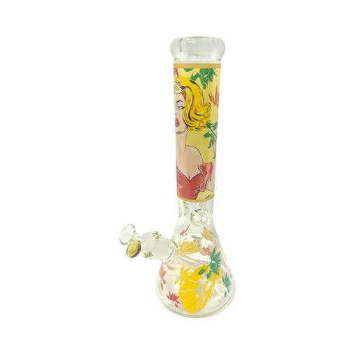 Femme Fatale Glass Bong 14"