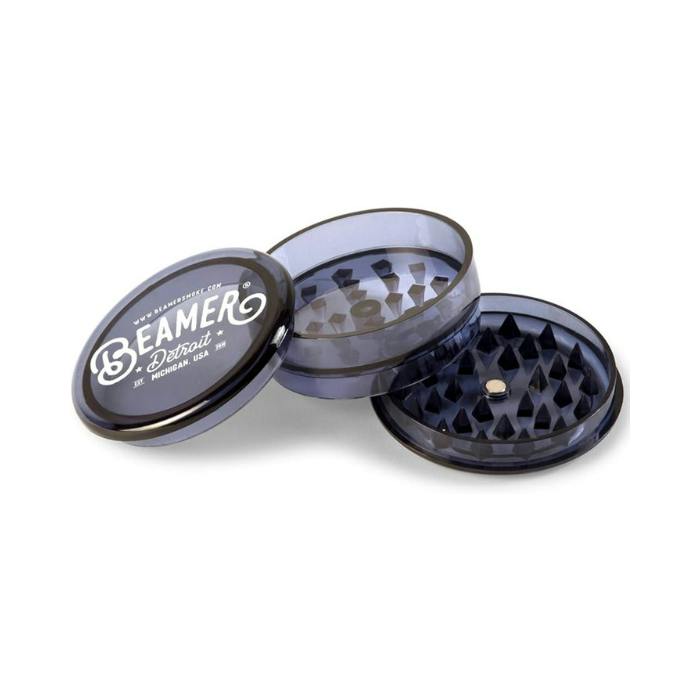 Beamer Detroit Logo 3pc 63mm Acrylic Grinder
