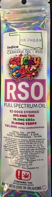 RSO Sticky Cake 1g