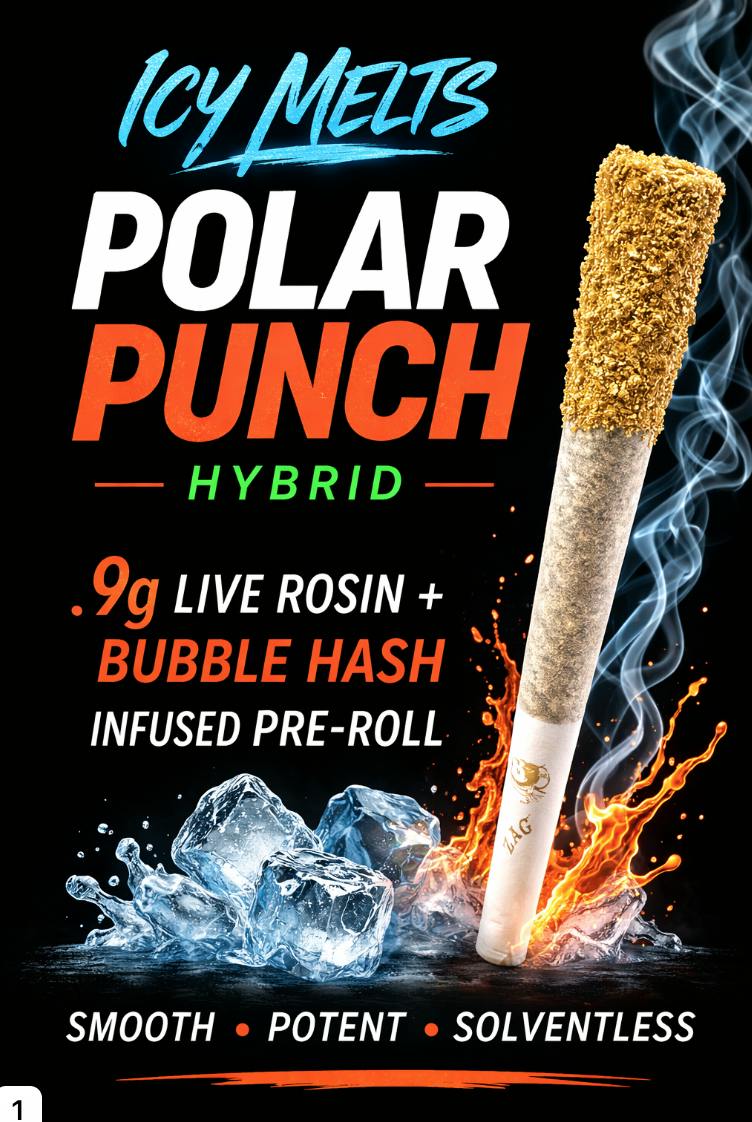 Icy Melts Frosty Pick Polar Punch .9g H at Nova Cannabis Company