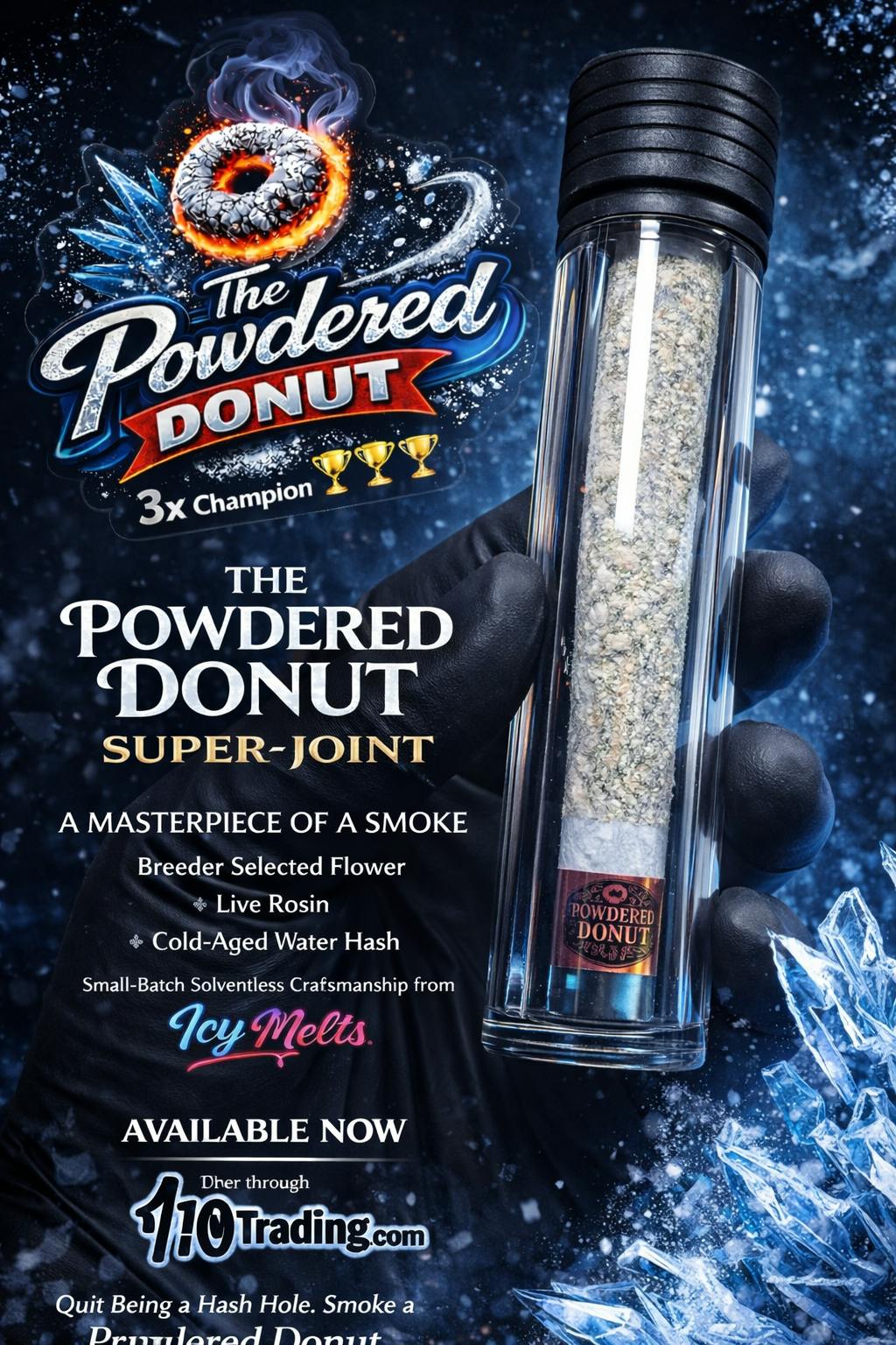 Icy Melts The Powdered Donut Diddy Oil 3g
