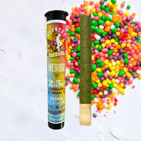 Country Cannabis Infused Blunt Nerdz 2.5g